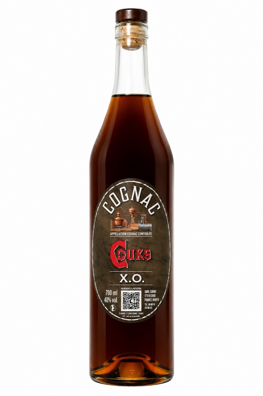Bouteille Cognac Couks X.O.